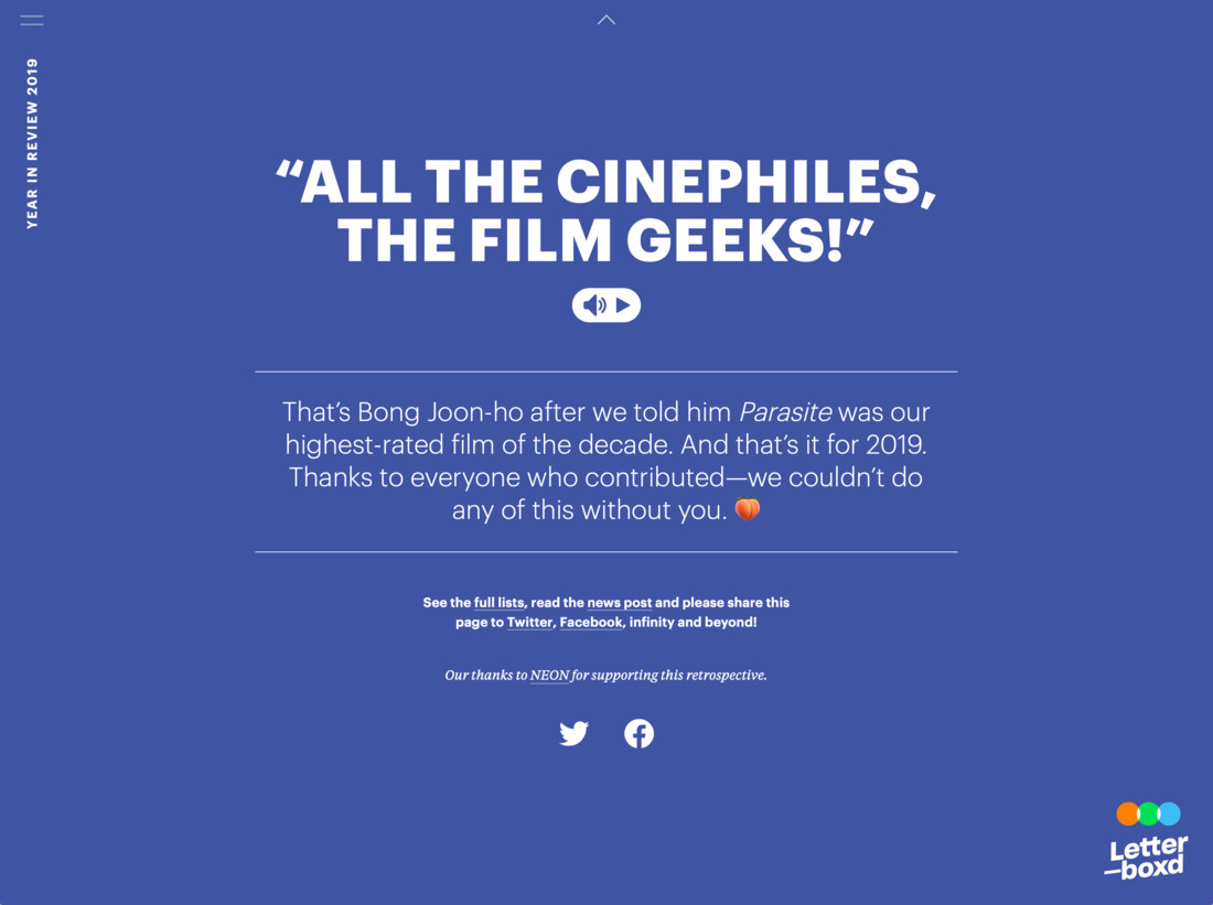 Detail image for Letterboxd Year in Review