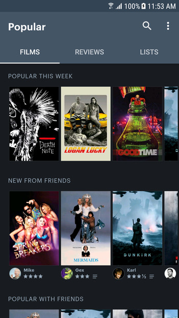 Detail image for Letterboxd for Android