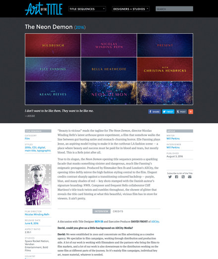 Image for Art of the Title