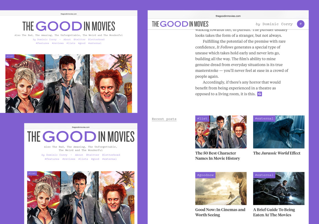 Detail image for The Good In Movies