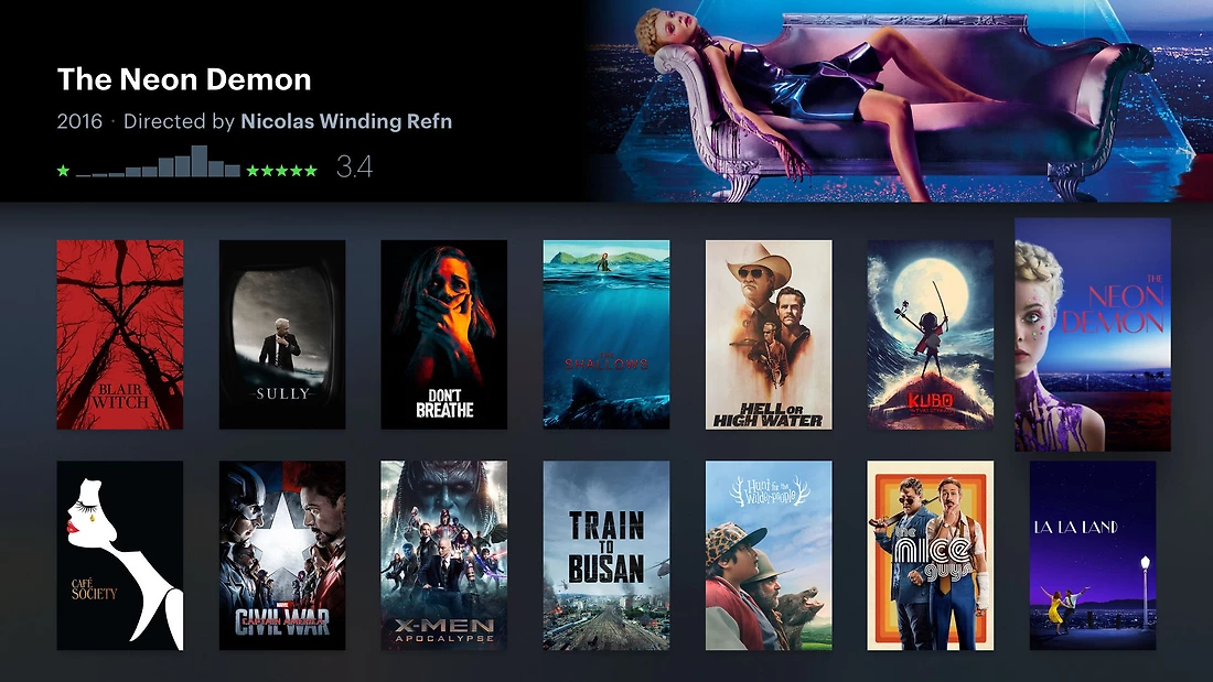 Detail image for Letterboxd for Apple TV