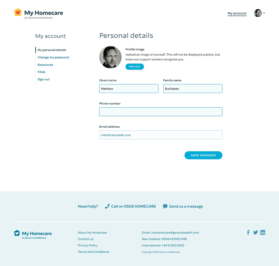 Detail image for My Homecare