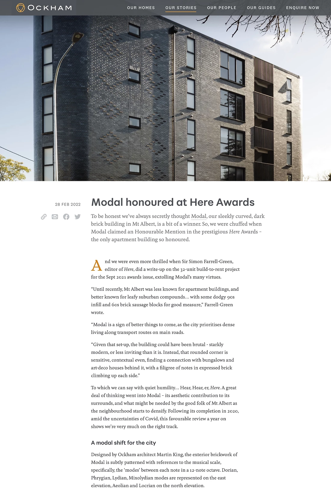 Detail image for Ockham Residential