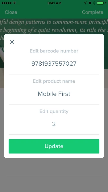 Detail image for Vend Counter