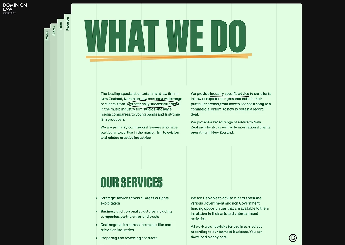 Detail image for Dominion Law