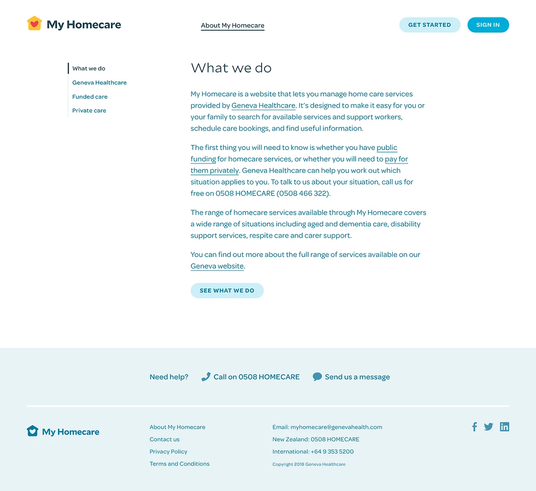 Detail image for My Homecare