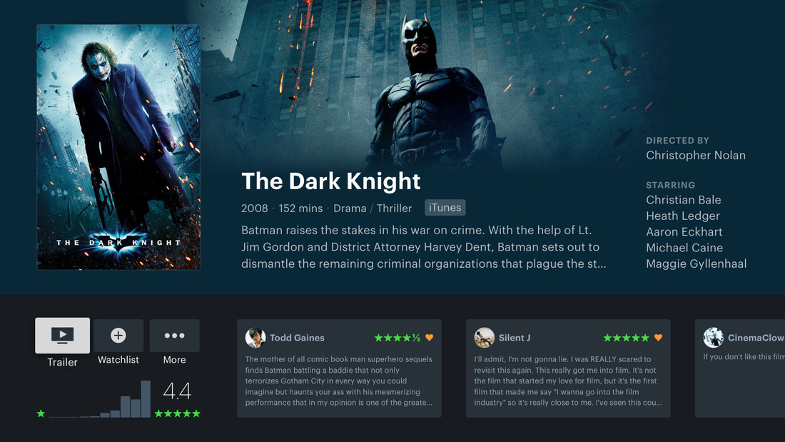Detail image for Letterboxd for Apple TV