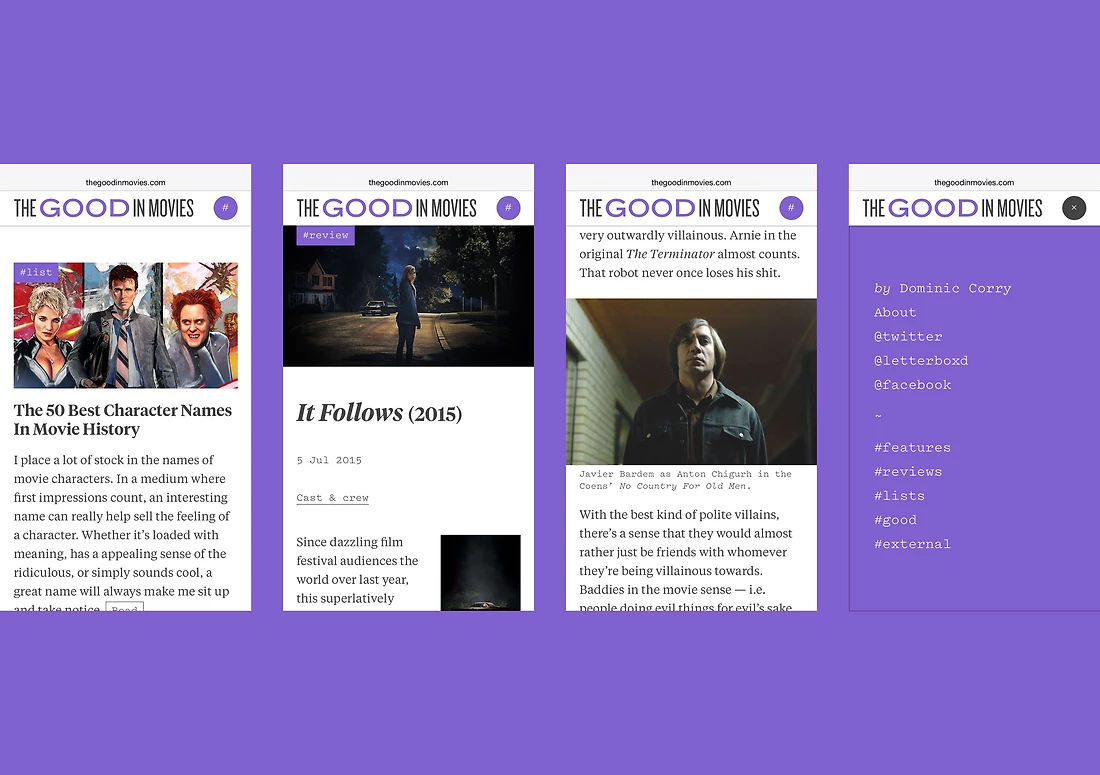 Detail image for The Good In Movies