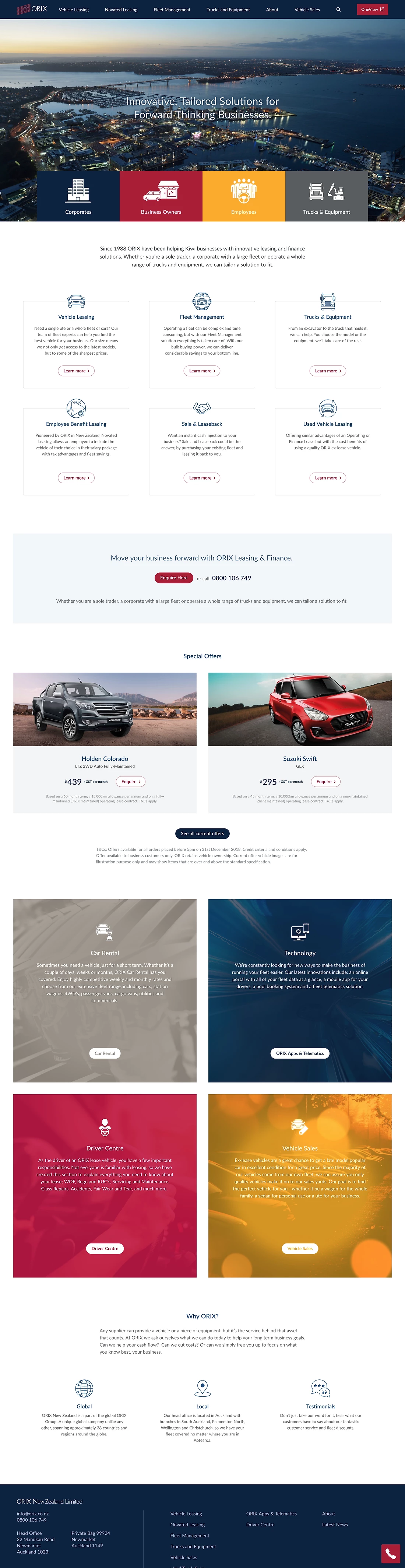 Detail image for ORIX New Zealand