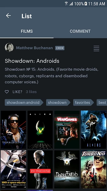 Detail image for Letterboxd for Android