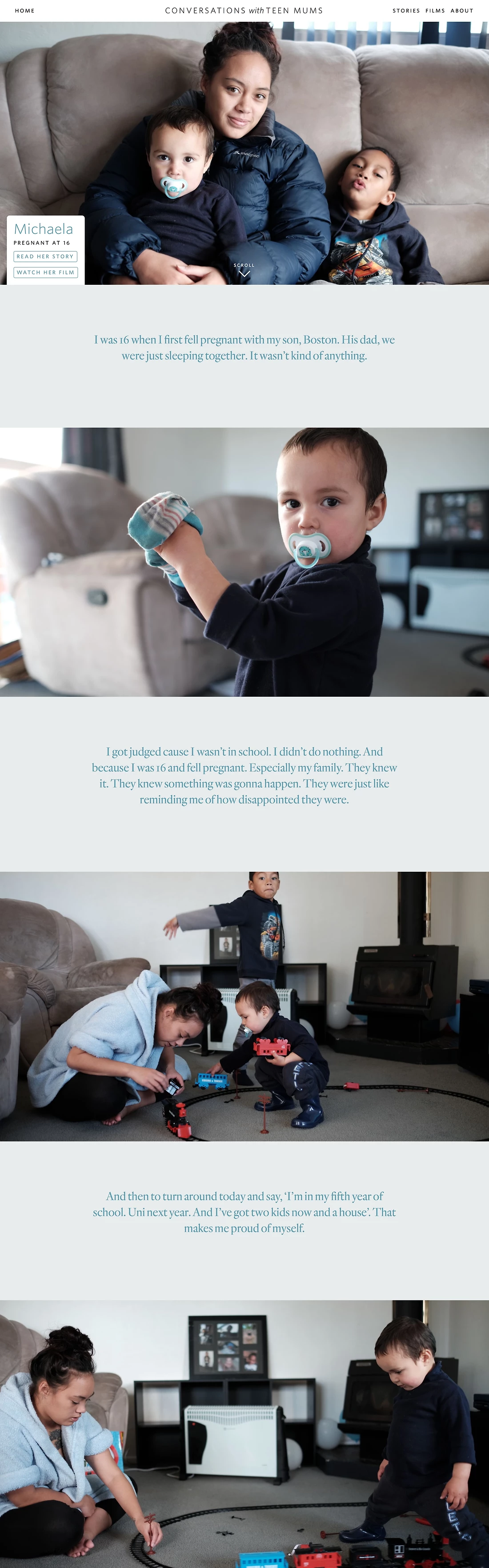 Detail image for Conversations with Teen Mums