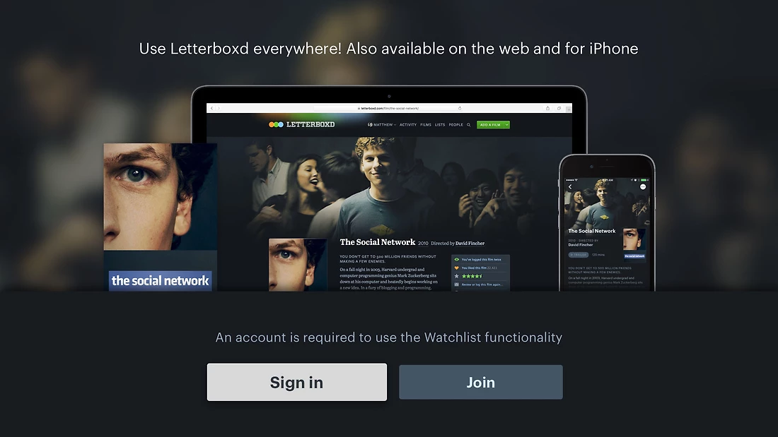 Detail image for Letterboxd for Apple TV