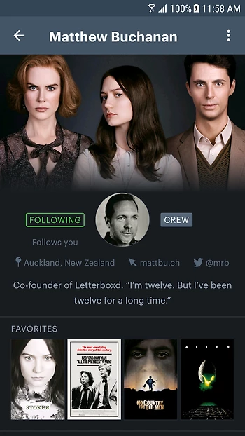 Detail image for Letterboxd for Android